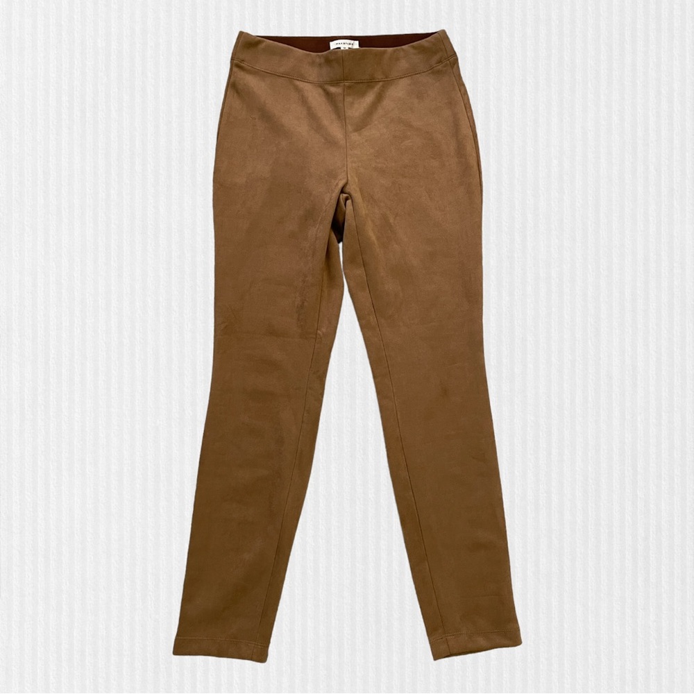 Max Studio Faux Suede Leggings - Vicuna